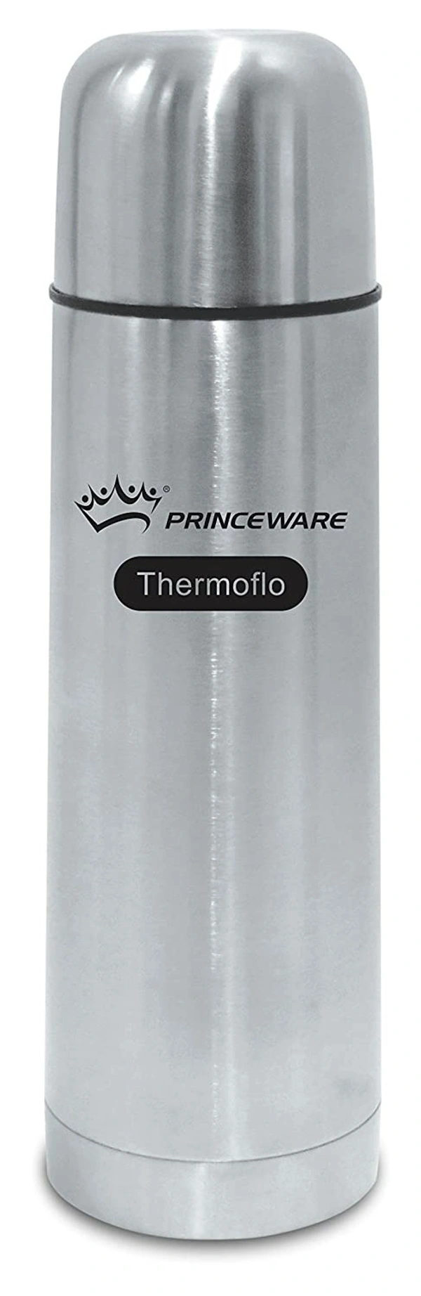 Princeware Stainless Steel Elsa Bullet Flask, Silver - 500 ml